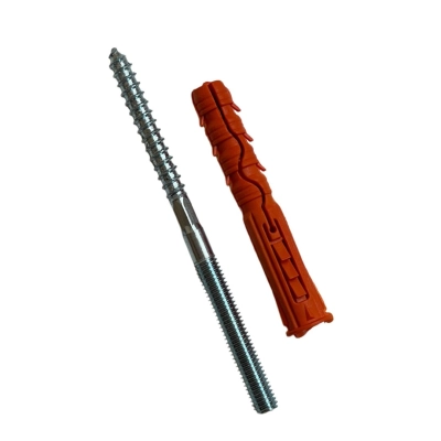 Śruba / dwugwint obejmy rury spustowej OCYNK 8x100 mm